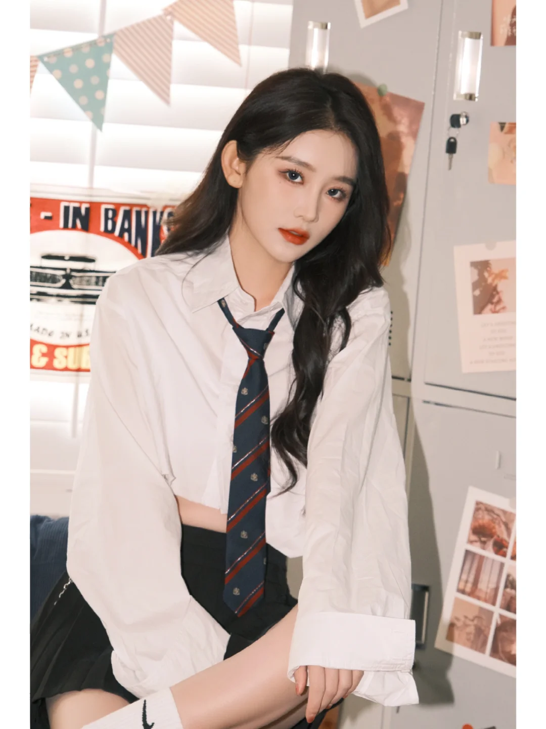 开学日超火美式学院风怎么拍