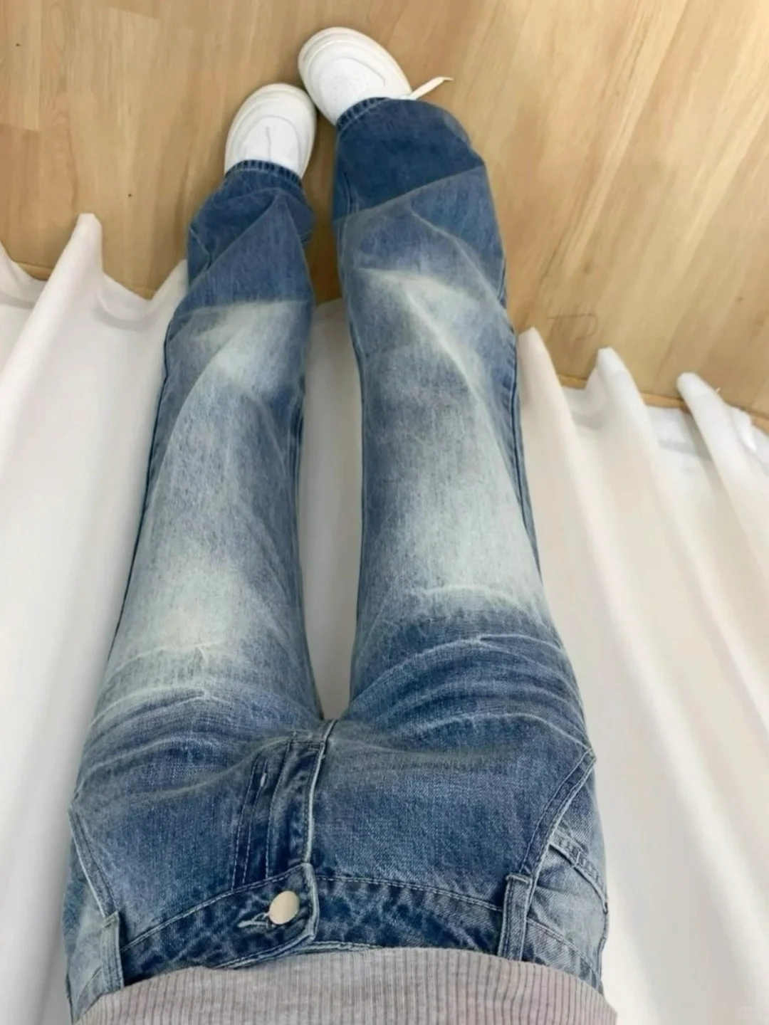 被这条裤子硬控住了！好显瘦的窄版直筒！?