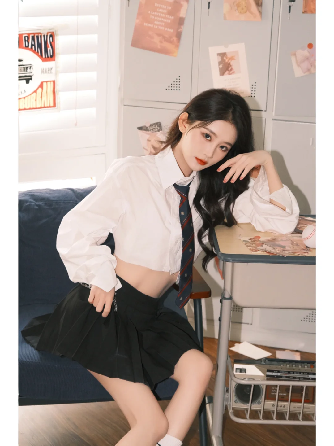 开学日超火美式学院风怎么拍