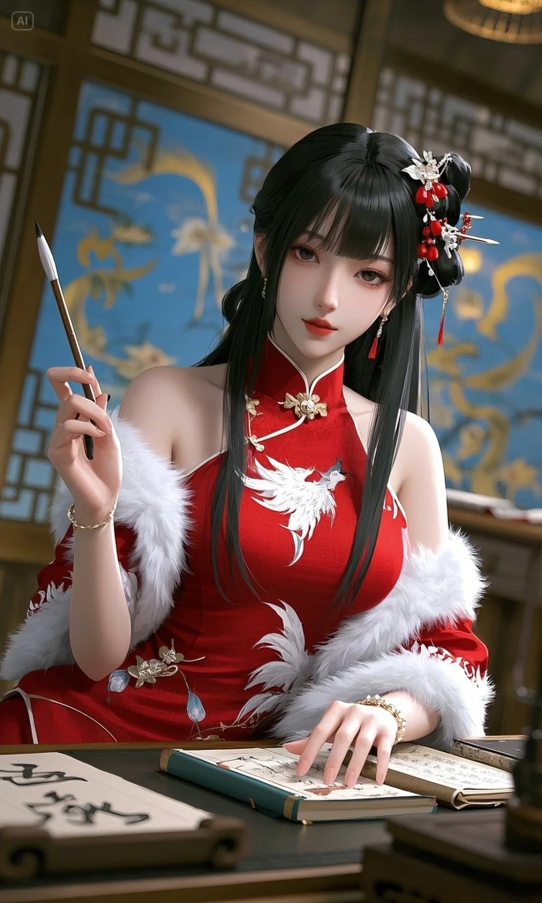 美女:“不要看我的手”
