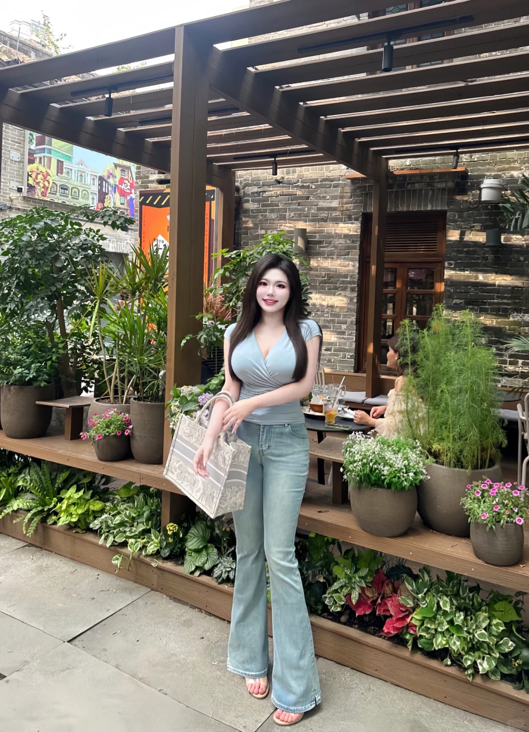 微胖大?韩漫穿搭！130斤穿出?大腰细女人味