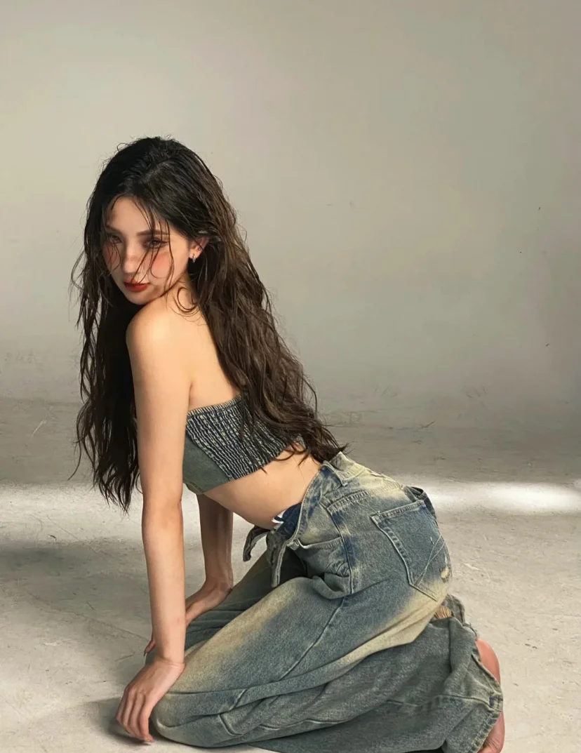 牛仔写真|酷飒辣妹风写真?