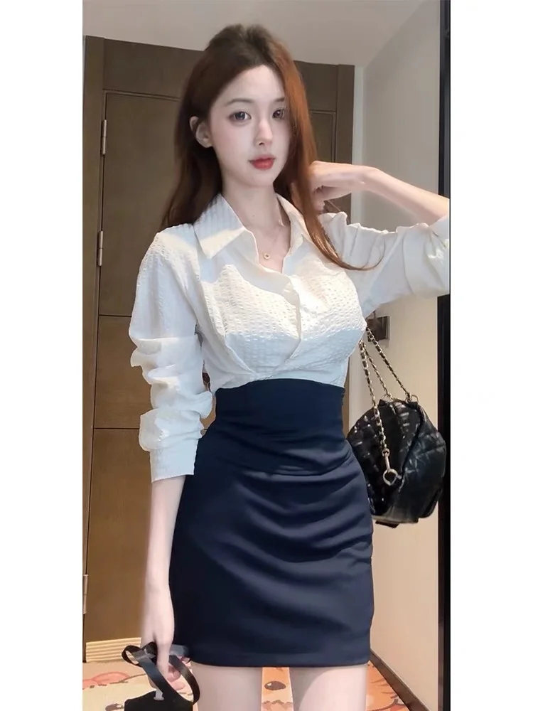 全网首发！御姐性感辣妹套装，短款显白🔥