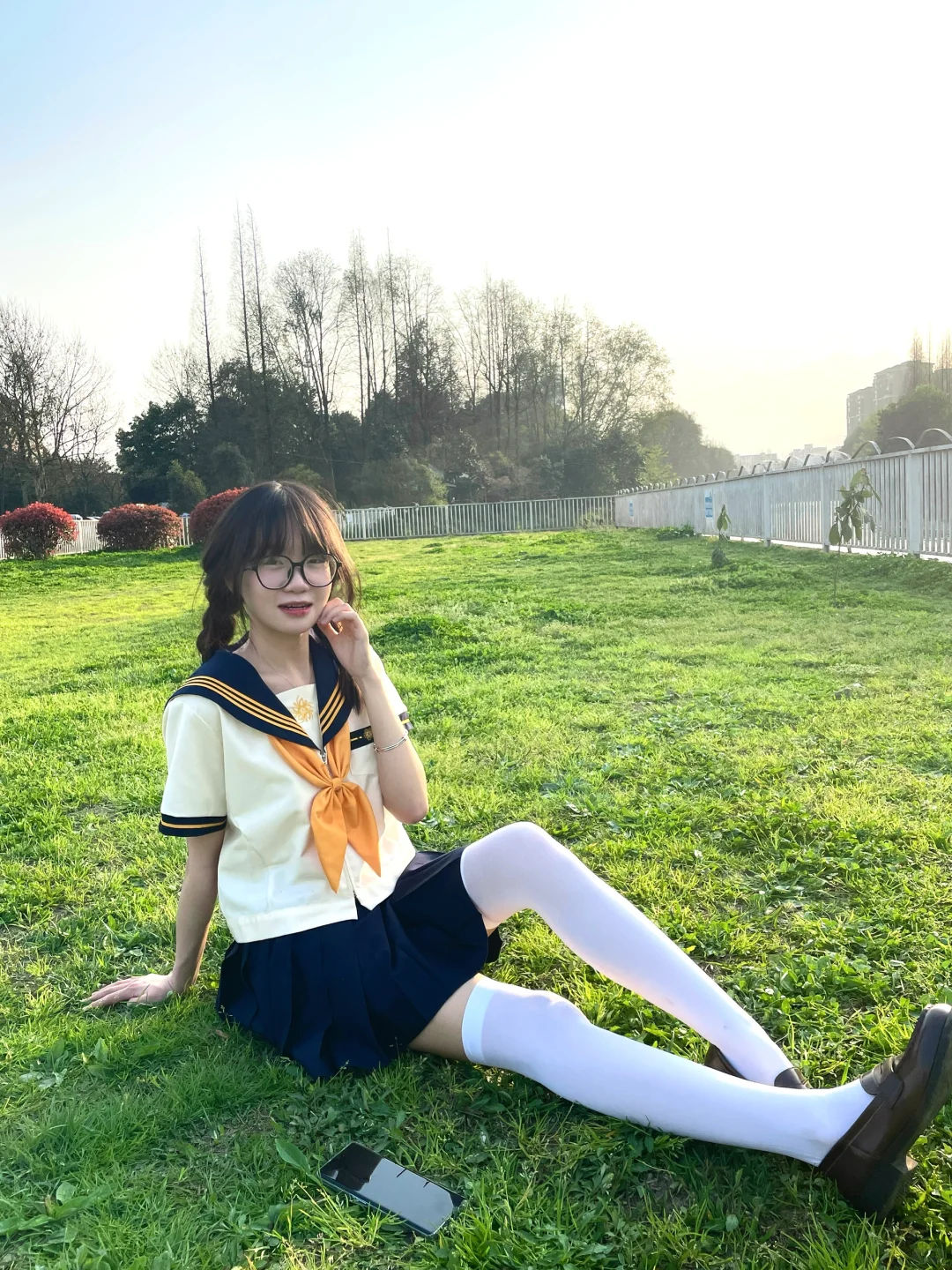 春日JK草坪拍照全攻略