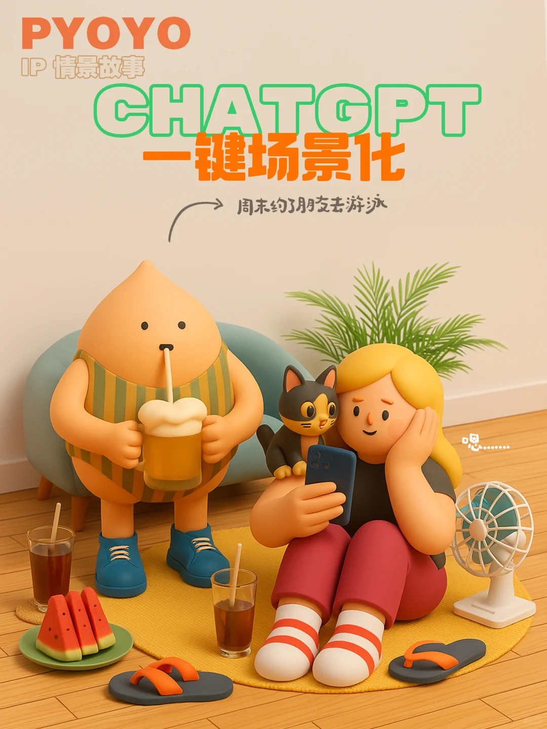 chatgpt不仅角色统一化?还能变化不同场景