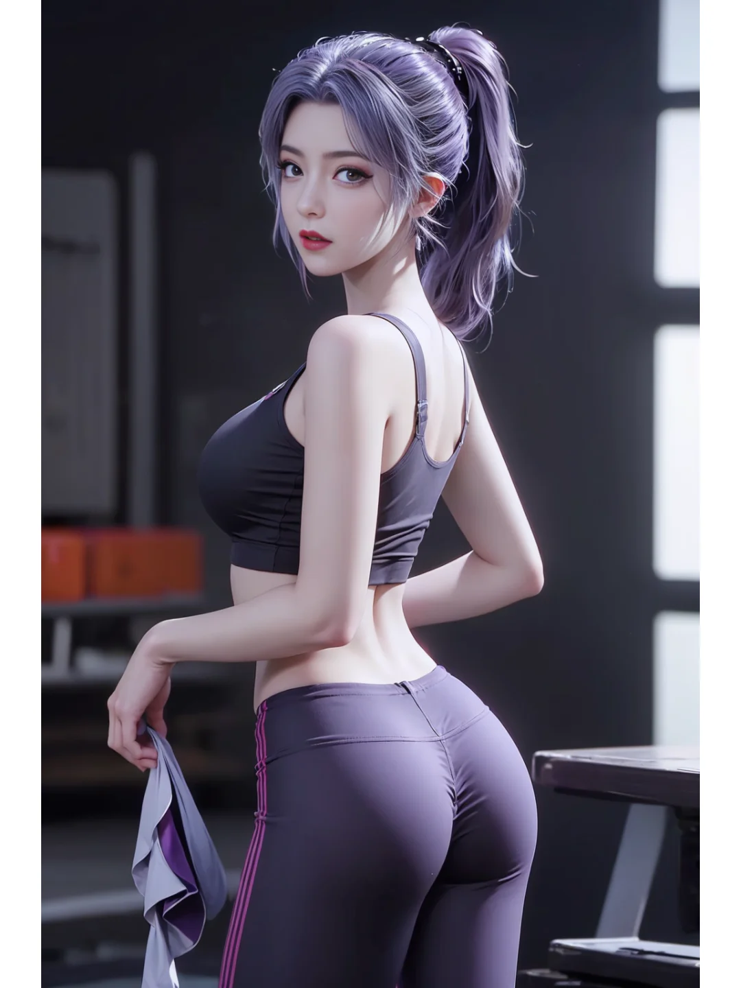 ?“云霄仙子”来啦！健身房里的颜值担当