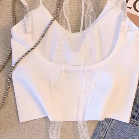 💎性感小香风，美背显瘦挂脖吊带👗