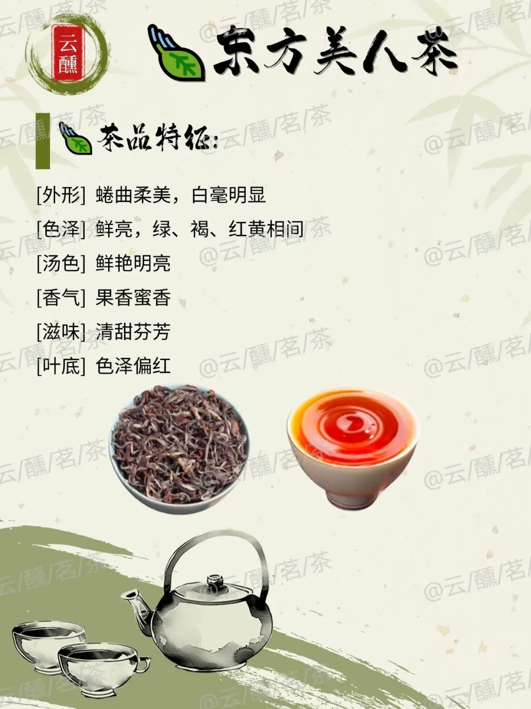 神秘的蜒香?台湾东方美人茶?小绿叶蝉