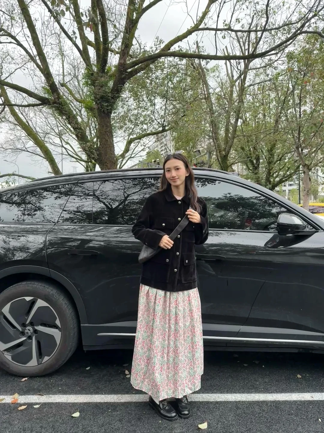 宅女丝绒外套一些穿搭思路️6