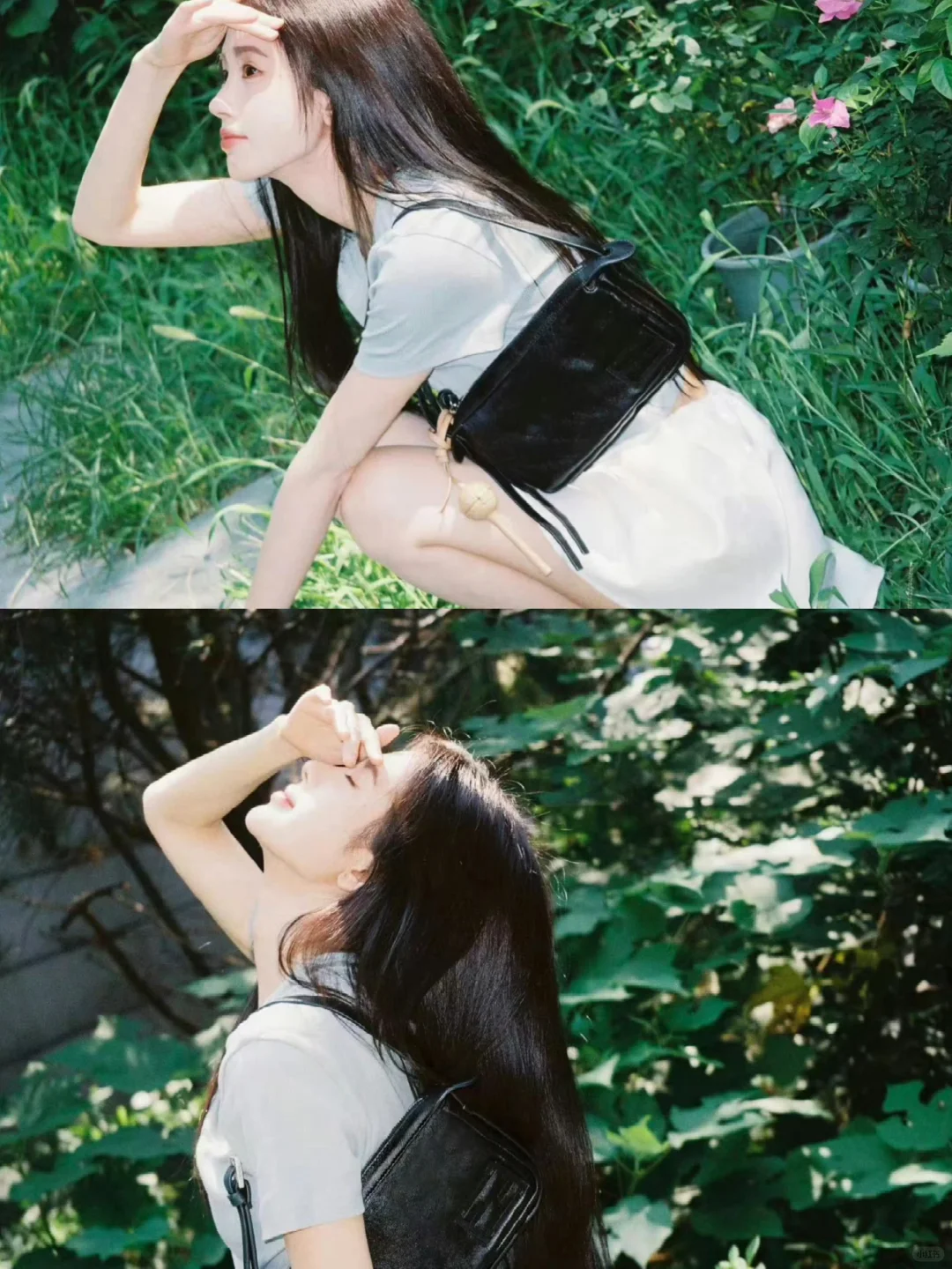 鞠婧祎今日私服 清新甜美的Fendi女孩