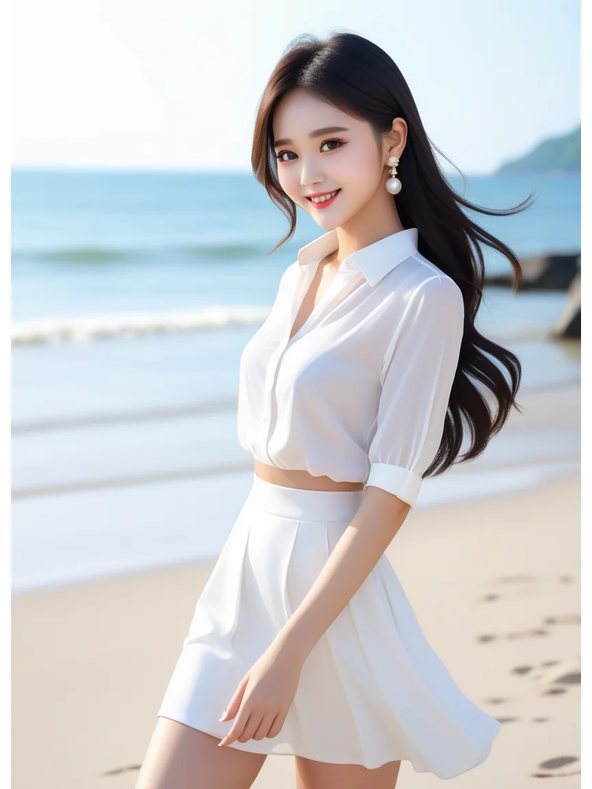 白色系也很美丽