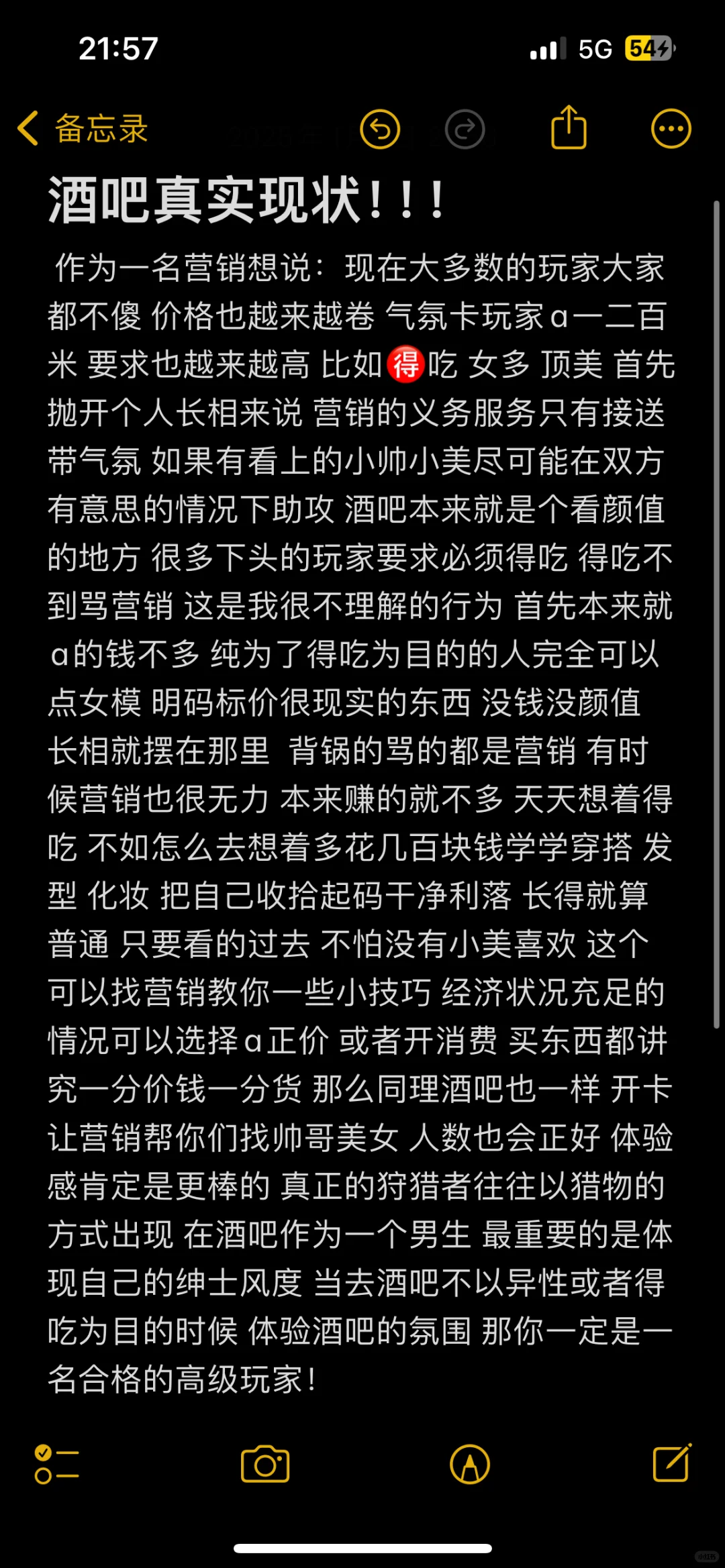 酒吧真实听我说！