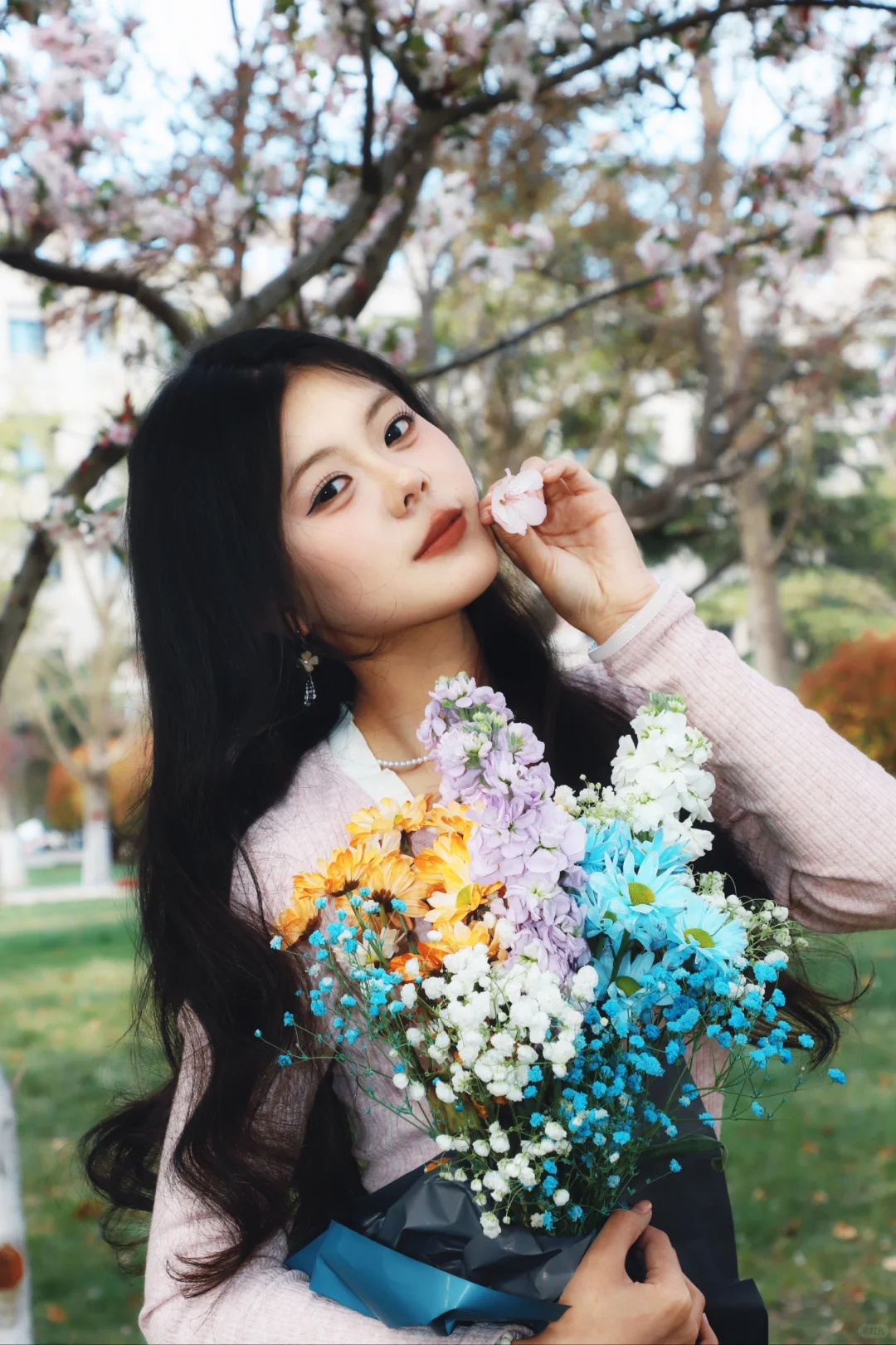 被问爆的少女与花拍摄思路～