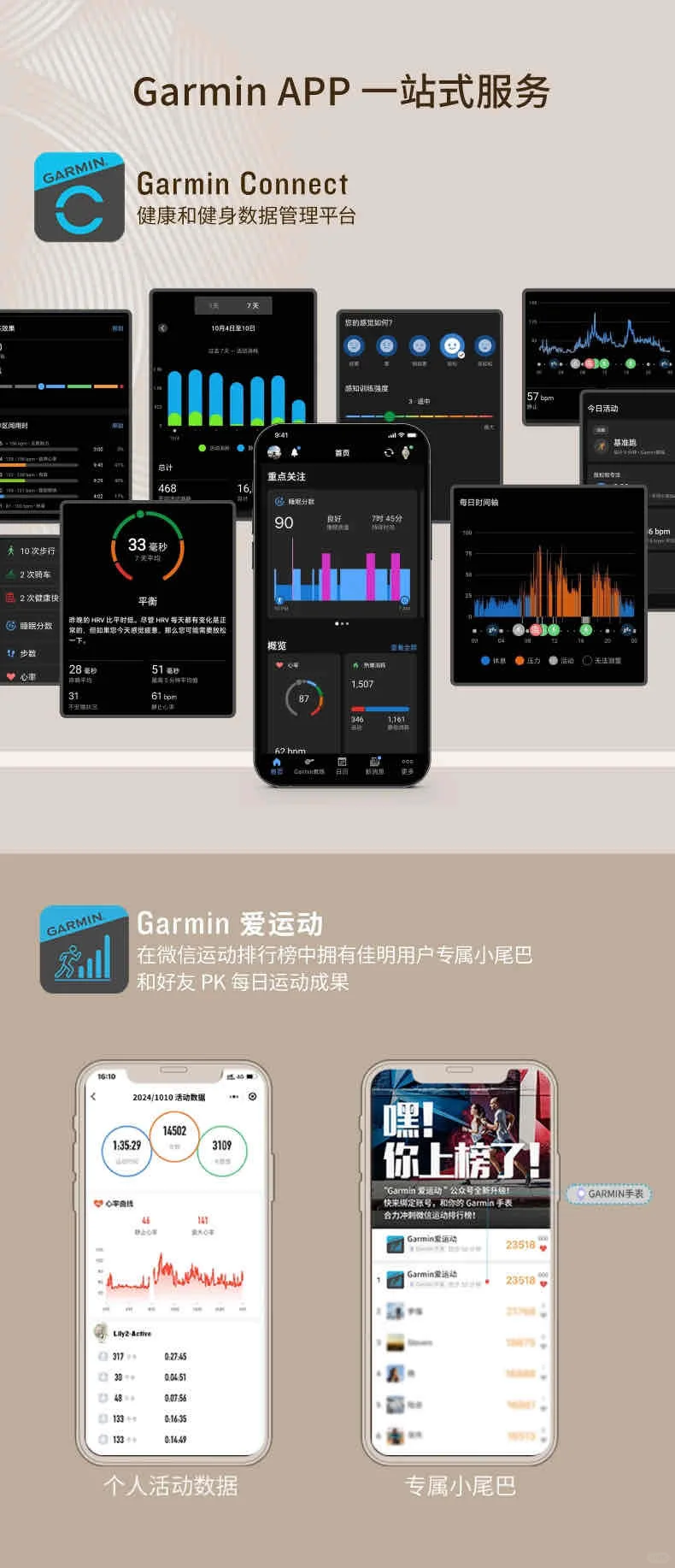 佳明Lily2 Active女士腕表⌚