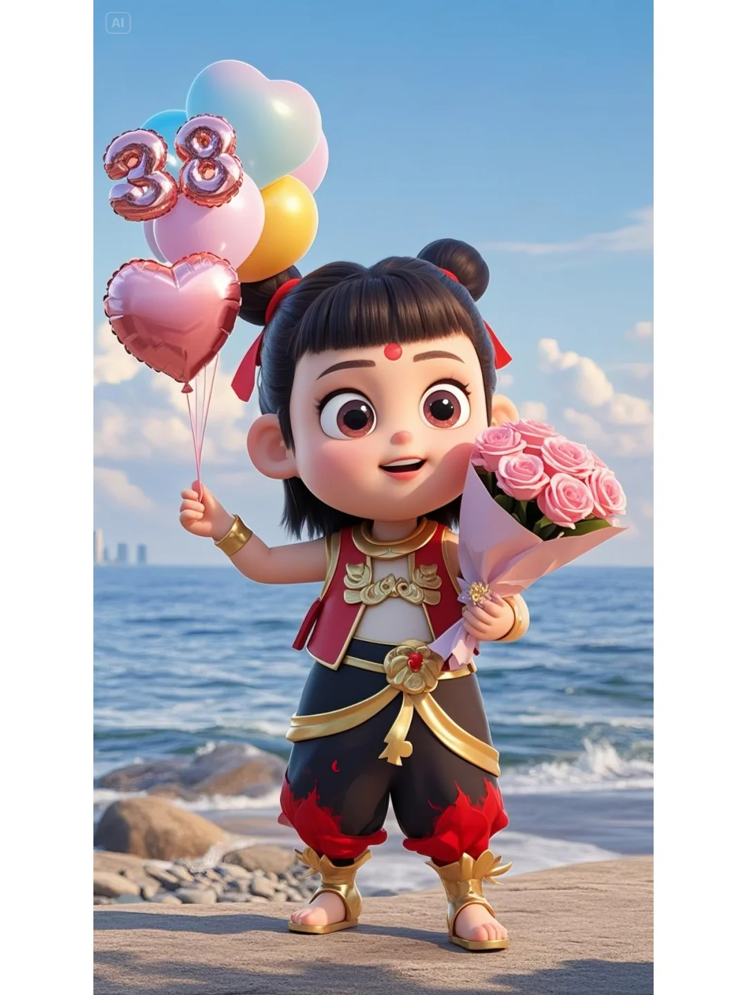 #女神节快乐#三八节#朋友圈文案#哪吒壁纸Ⅱ