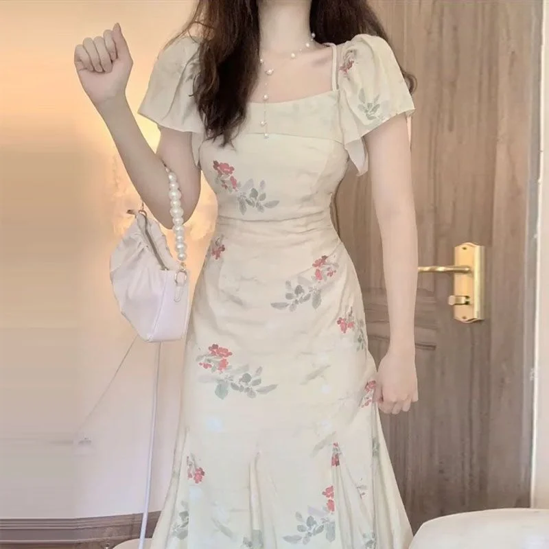👗夏日仙气必备💫苏苏家彩琉璃连衣裙