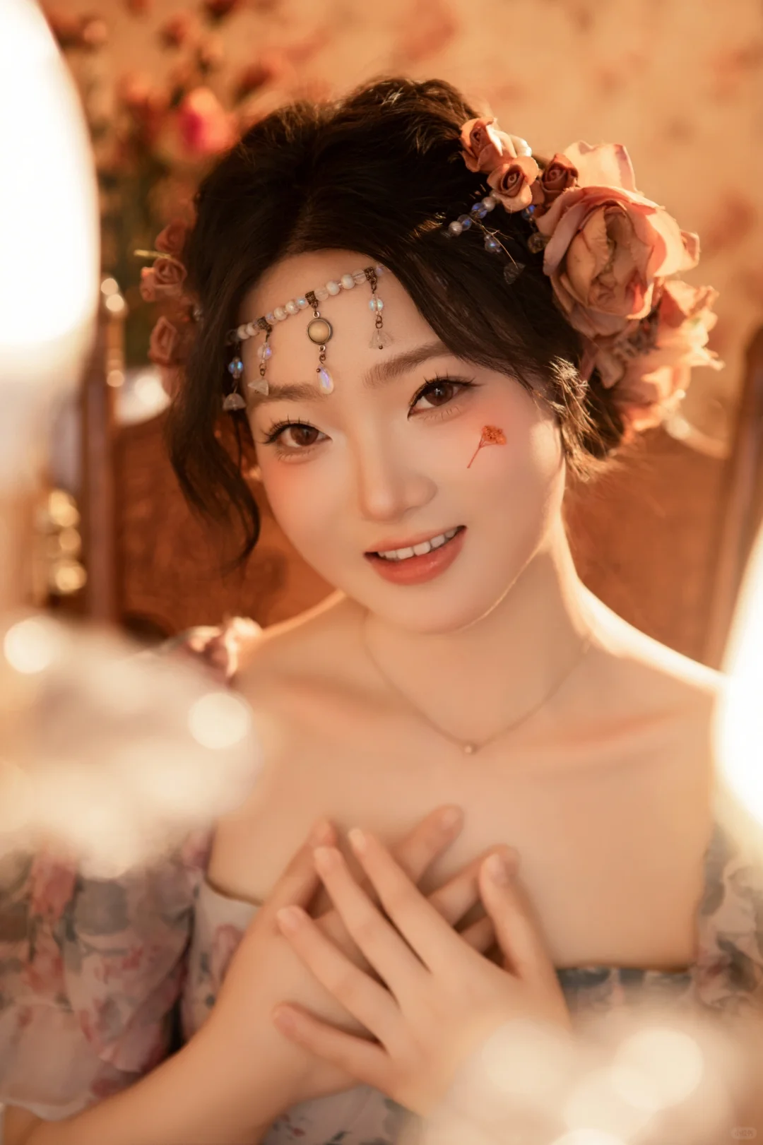 少女的玫瑰园💐浪漫写真