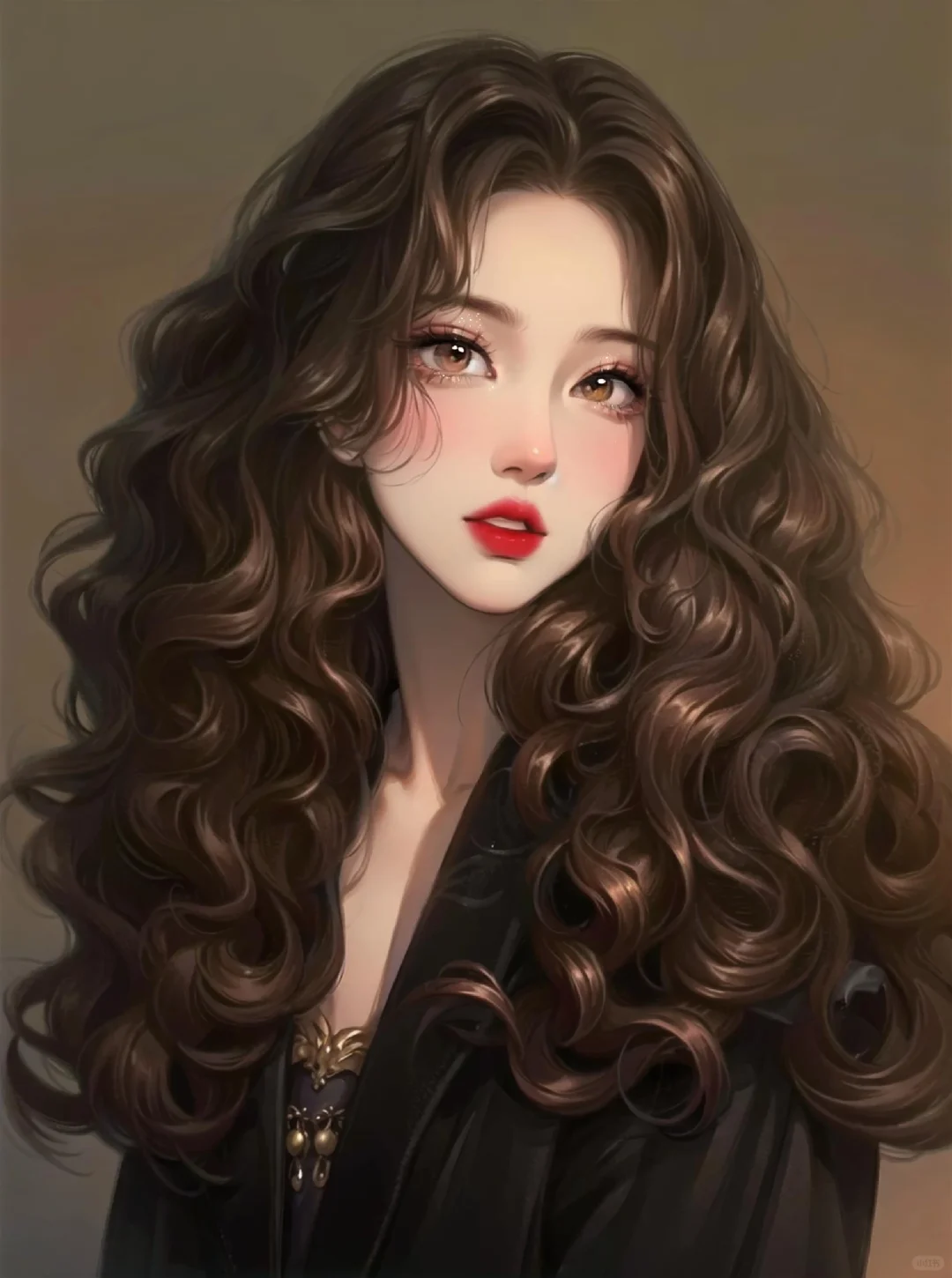 爱上这迷人的卷发～