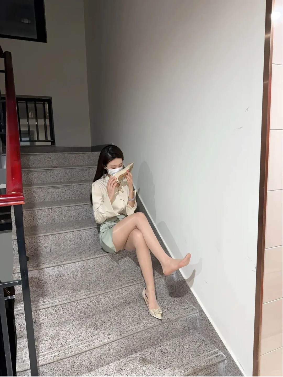 这组清新上班穿搭太绝
