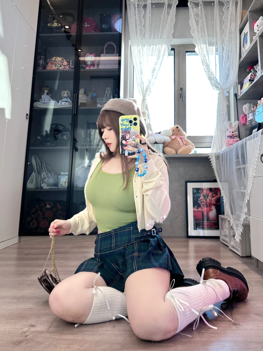 🍏 ༘꙳谁懂，好喜欢这种有肉的身材啊！