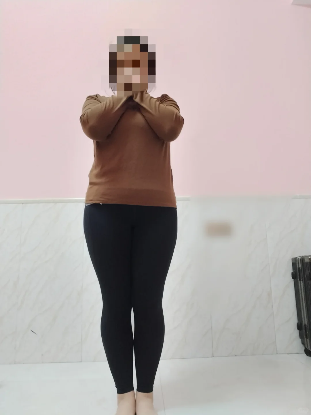 140斤的我死心了！我心心念念的瑜伽裤
