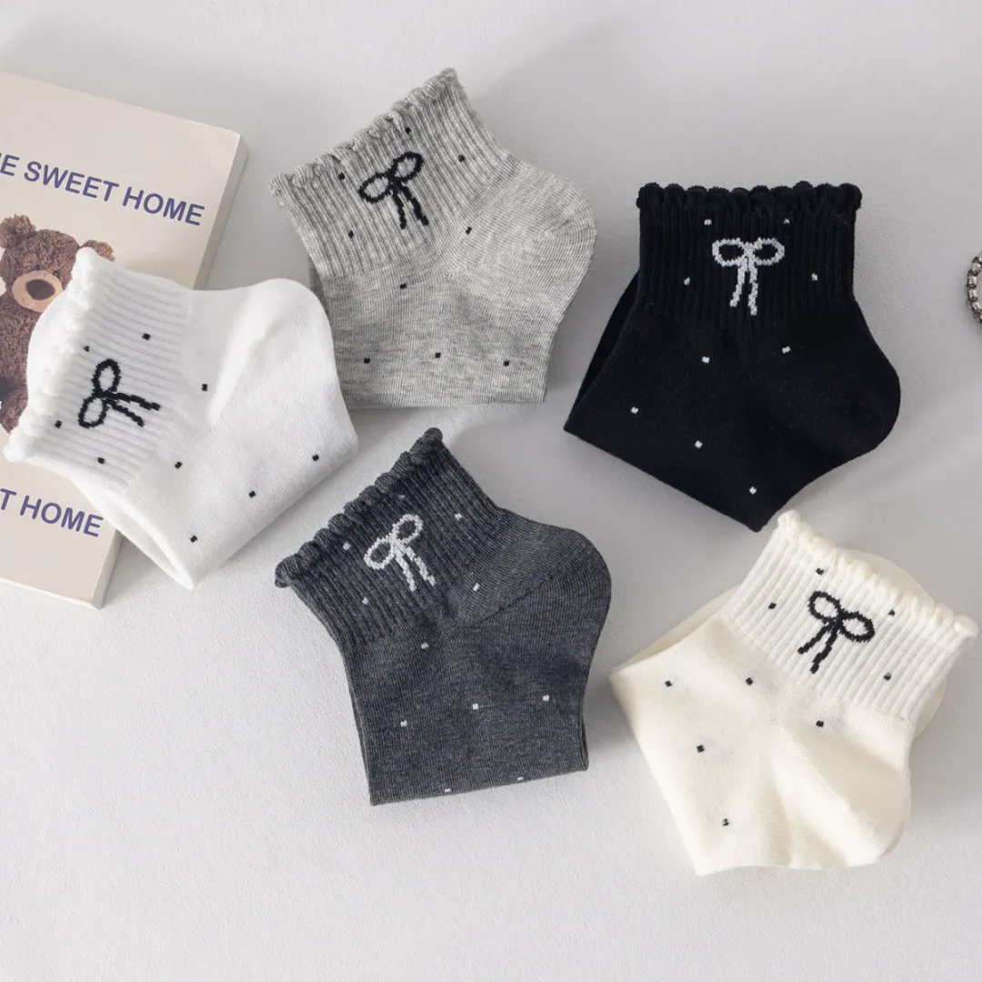白色袜子女短袜🧦必备