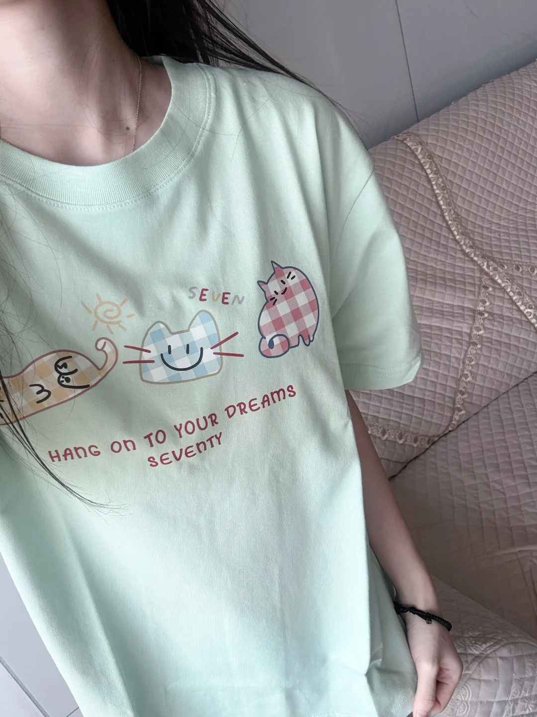 ♡32绿色短袖