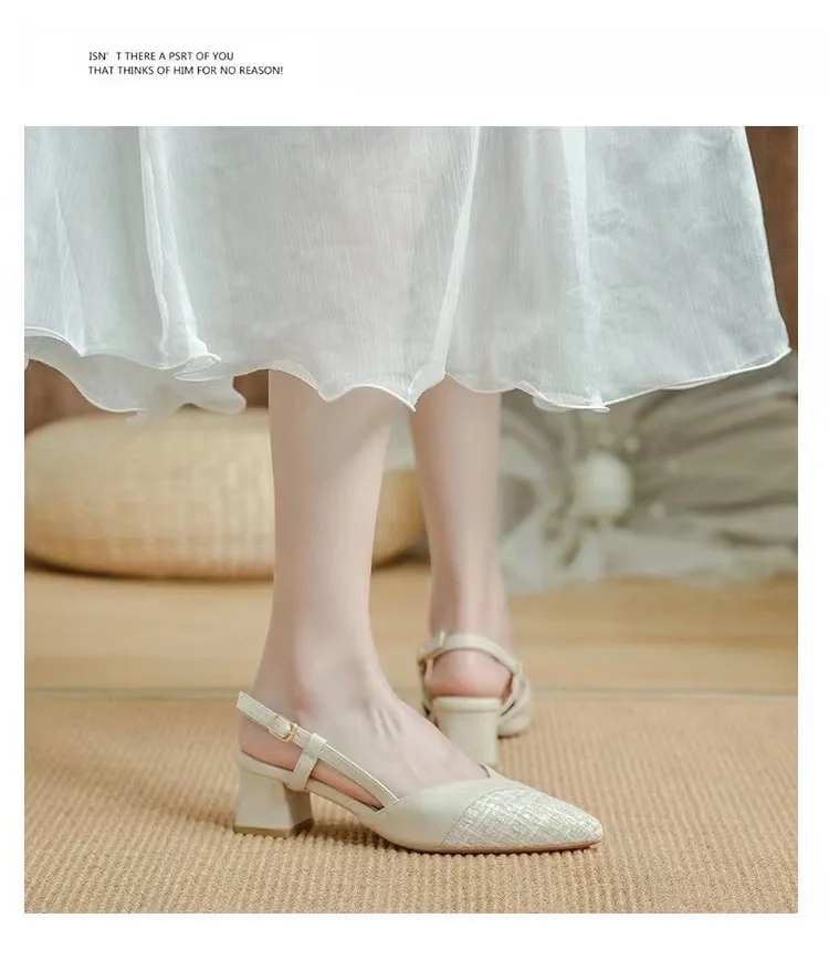 💃法式风情，春夏百搭凉鞋👠
