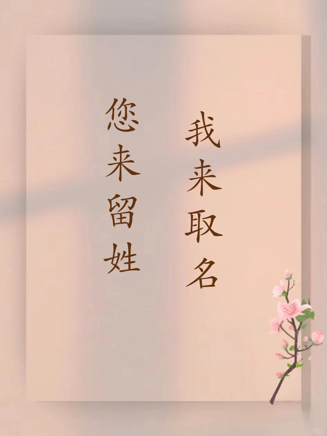 才望高雅 繁花似锦的女孩名