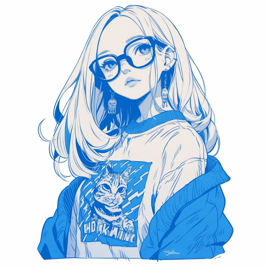 MJ | 简约风头像第三弹！线条女士！