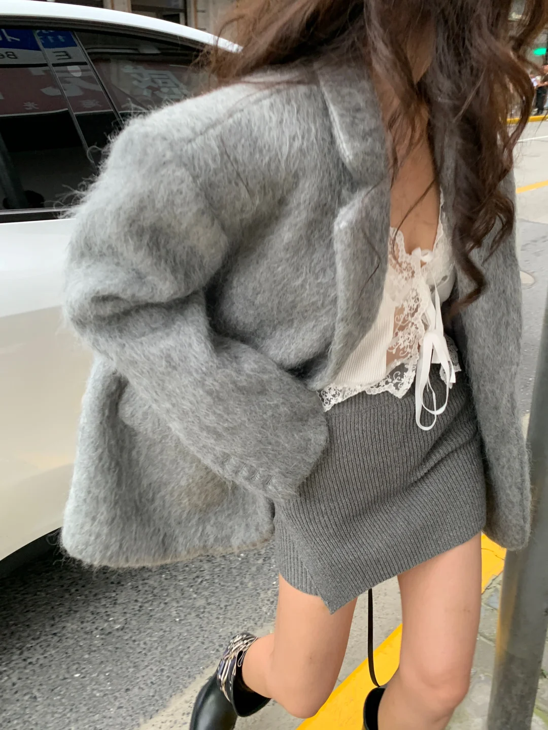 多少人喜欢这个蕾丝背心的🙋🏻‍♀️，开春见