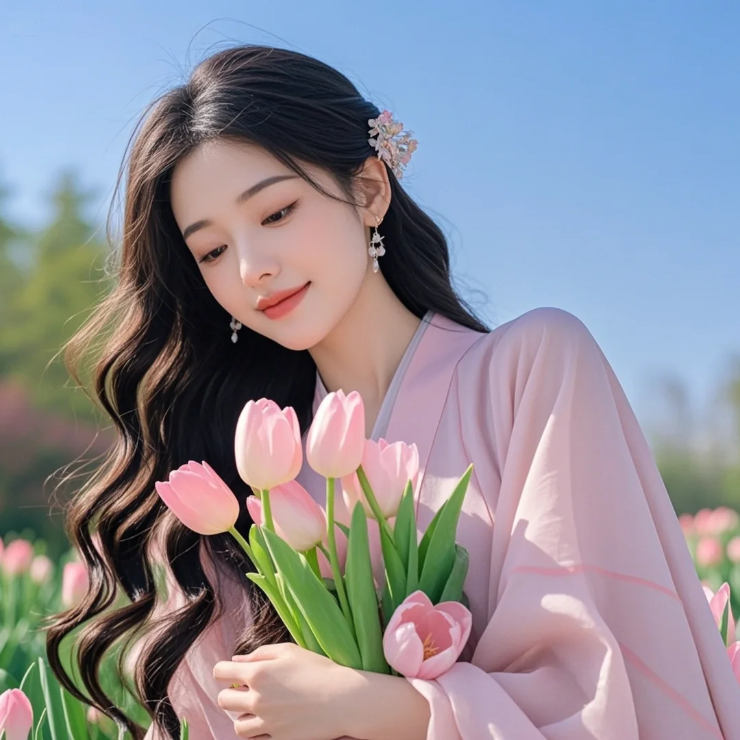不舍得换掉的女生头像