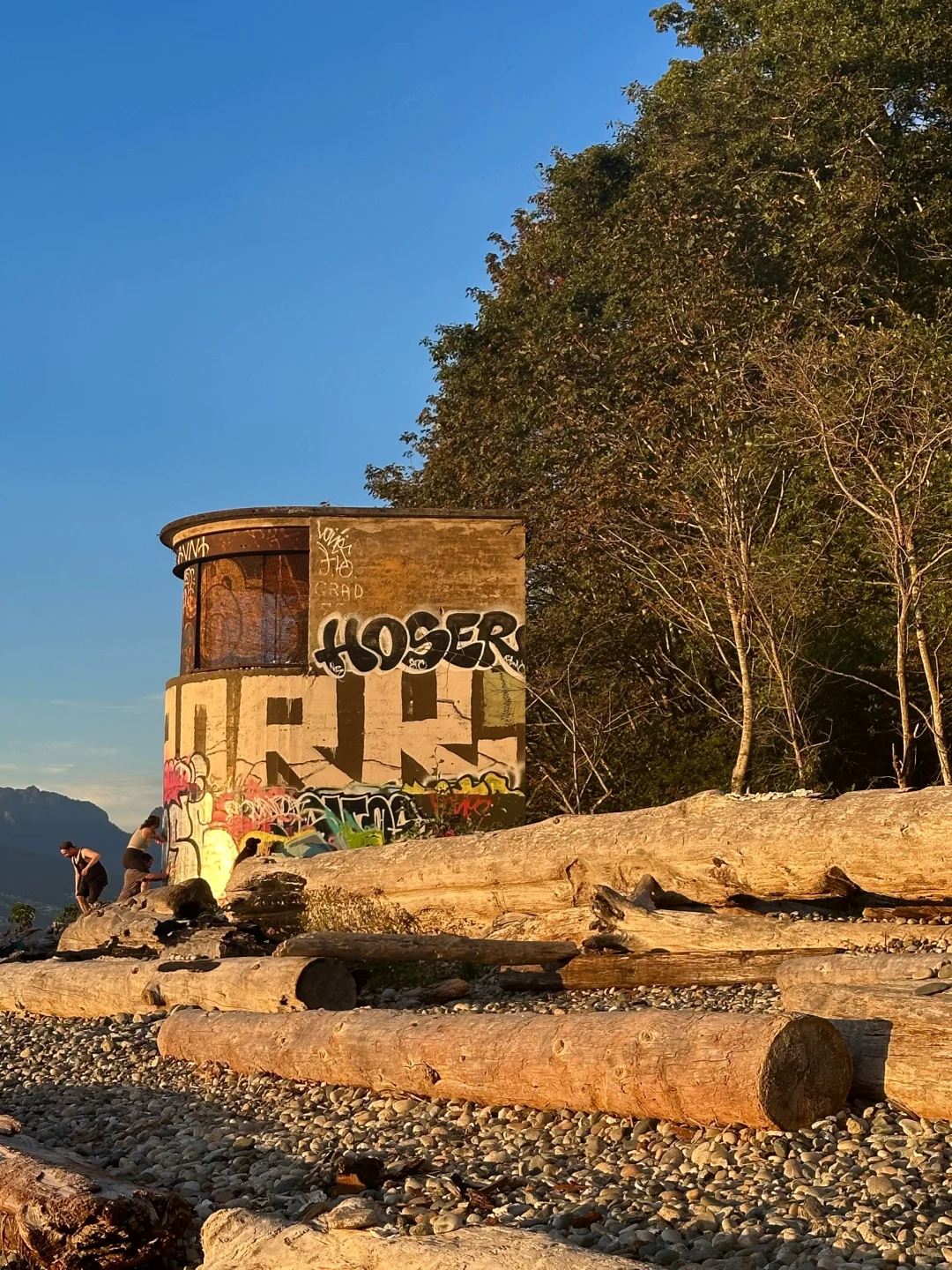 UBC👙🍑Tower Beach 沙滩🏖️夕阳🌅