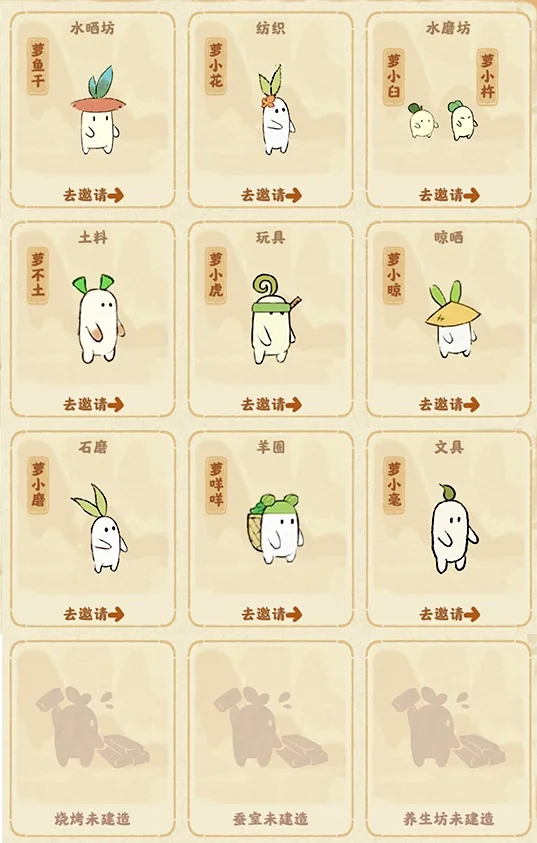 萝氏集团｜真·一个萝卜一个坑