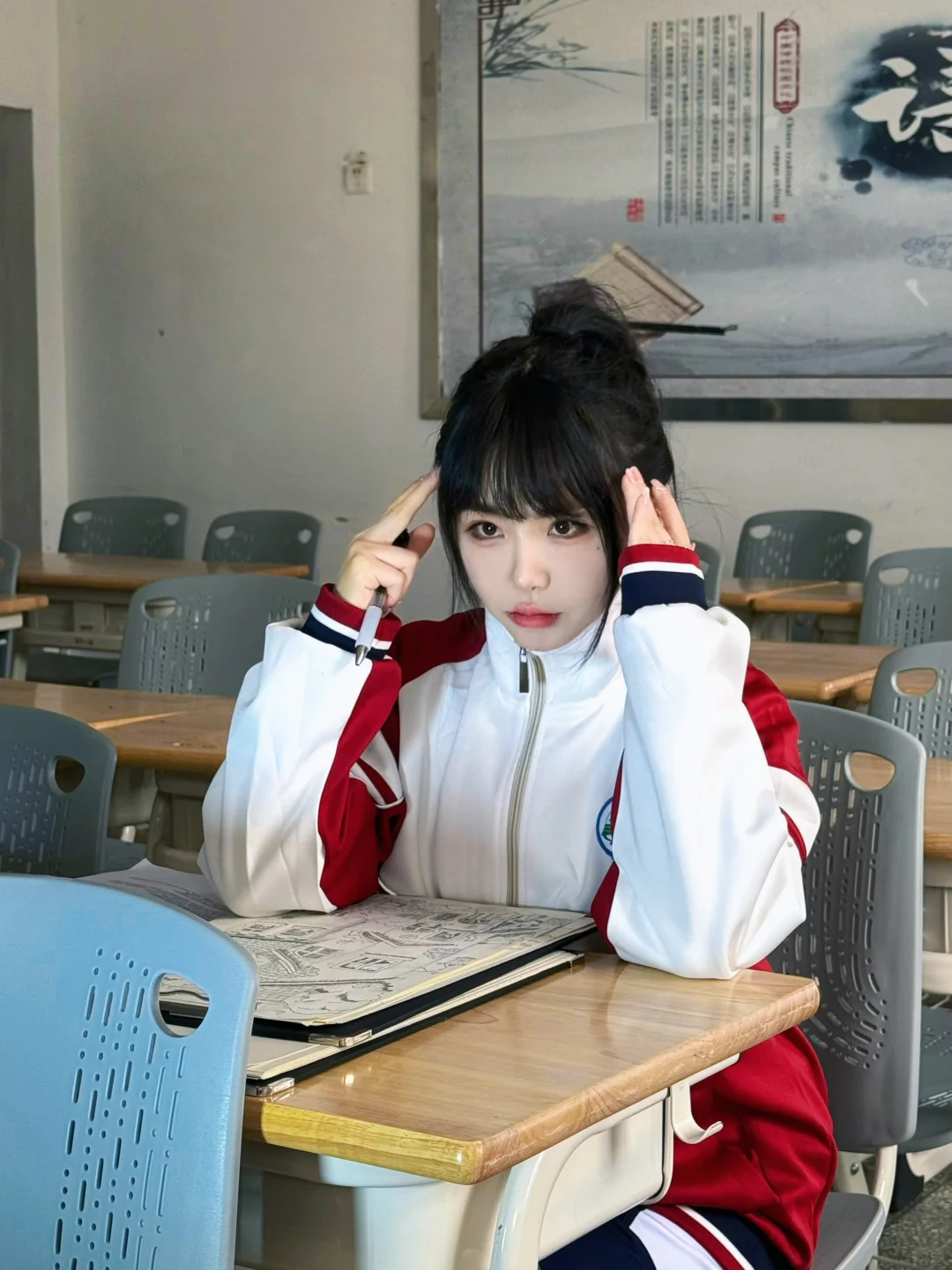 青春藏在校服褶皱里🎀
