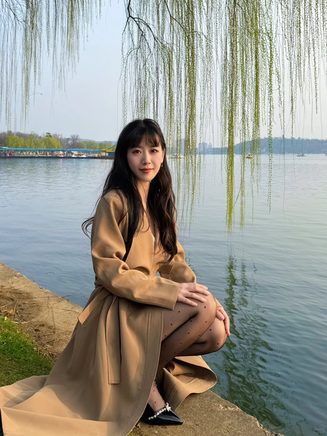 玄武湖，拂堤杨柳～