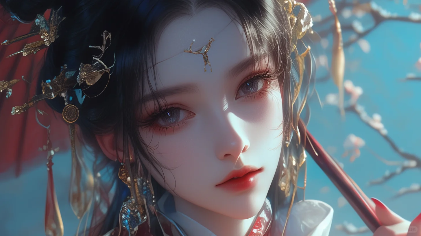 电脑平板壁纸｜红妆