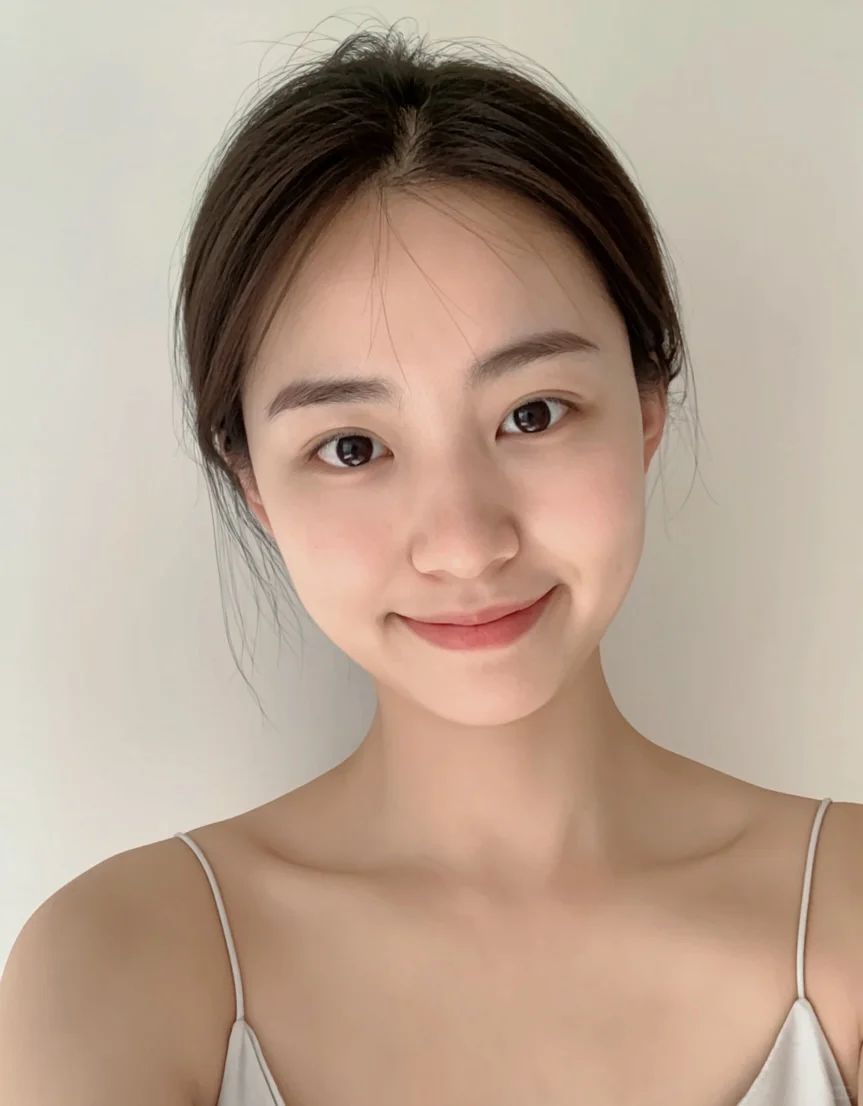 素颜的我！还能装嫩吗？