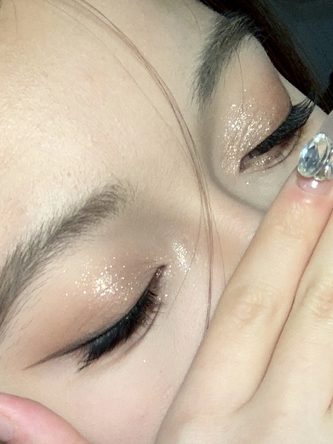 教程｜娇媚碎钻🧡橘棕妆
