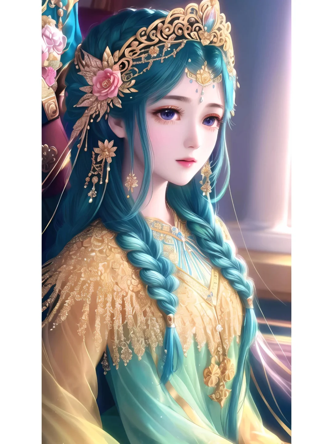 甜欲美女【AI绘画】
