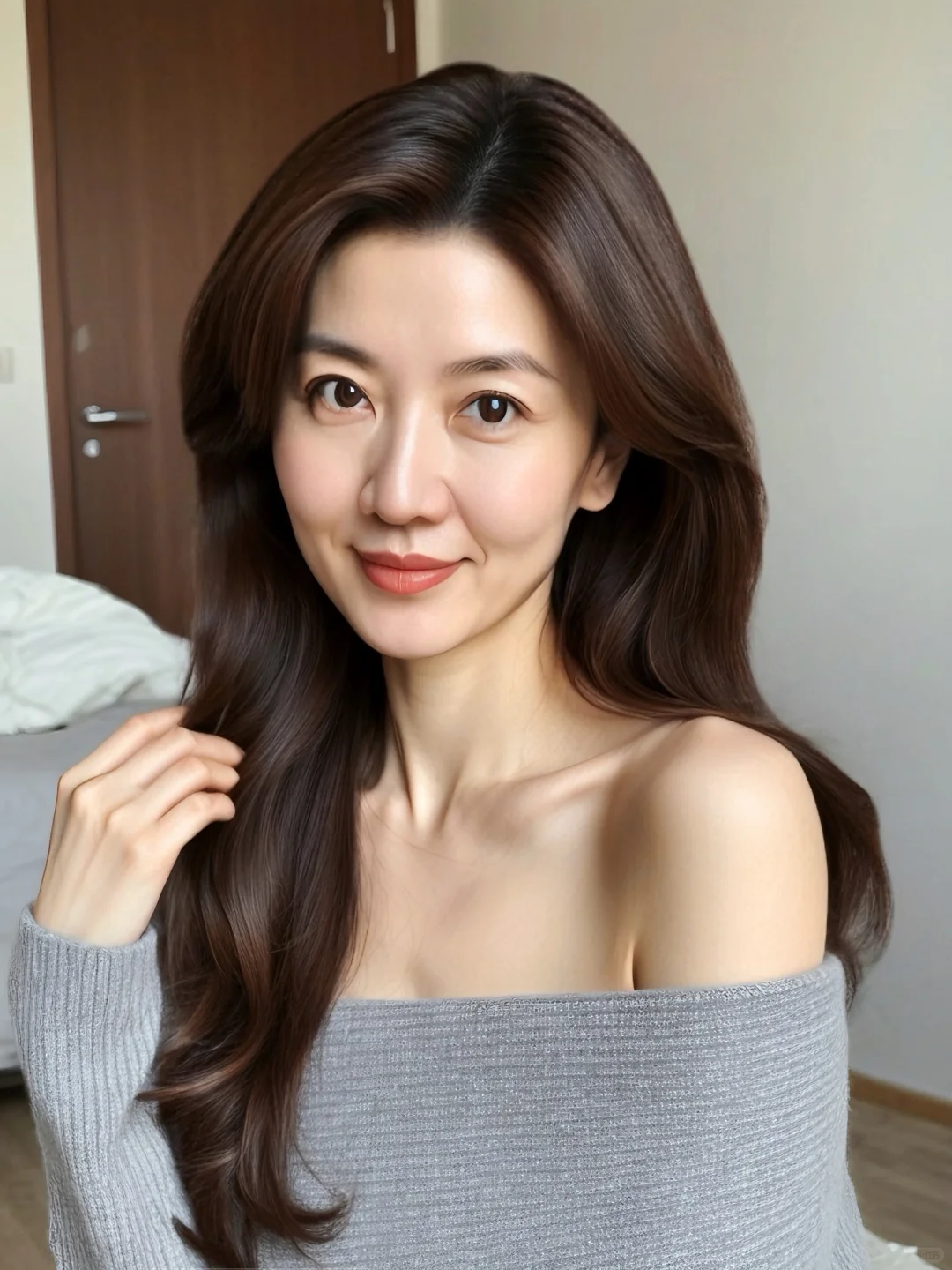 46岁，像人妻的阿姨