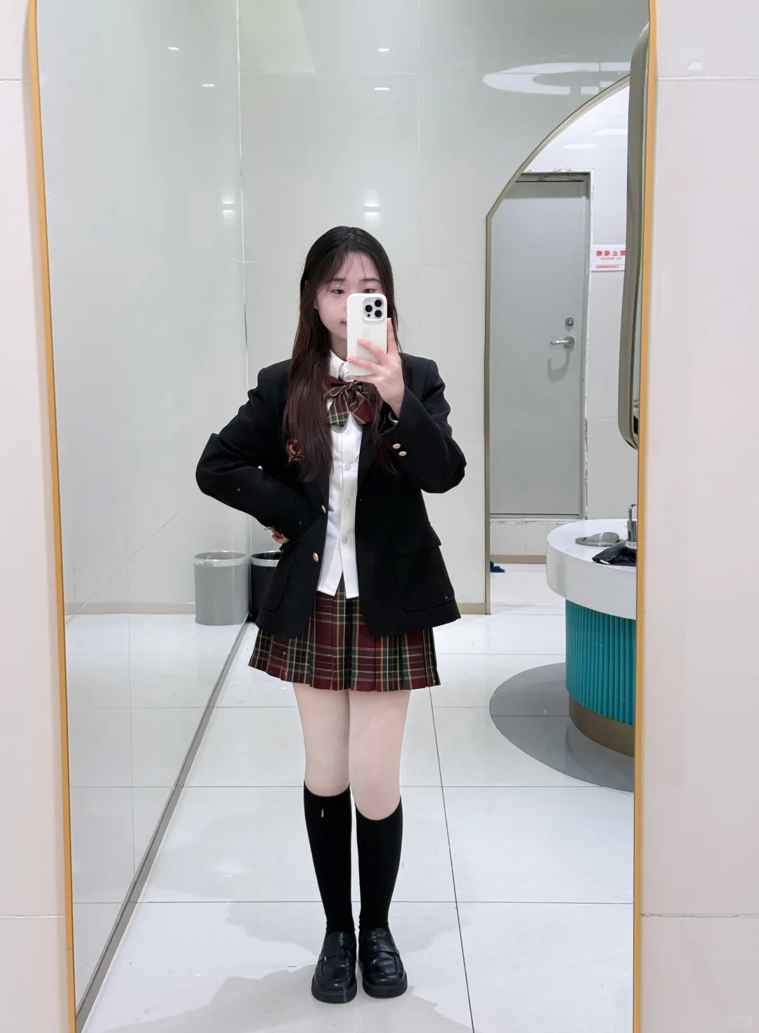 jk穿搭 也许是天气 也许是运气