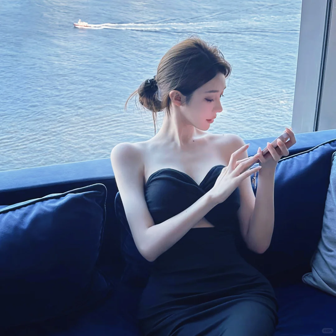 黑白女头 御姐 氛围感