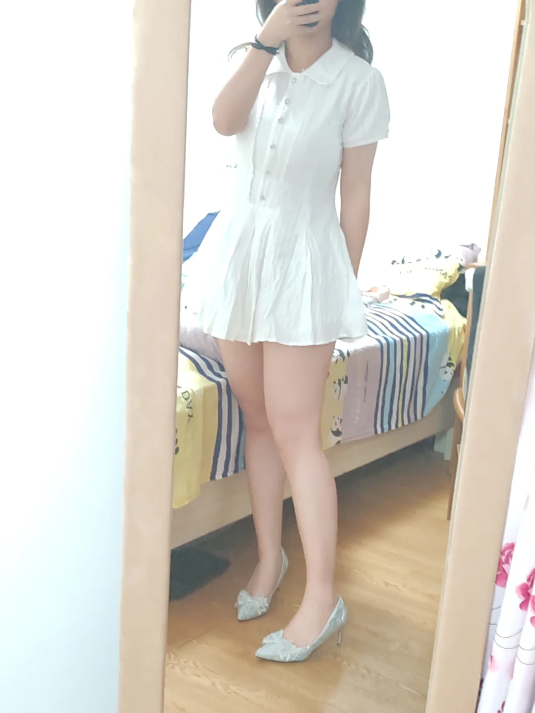 无特效无美颜大长腿