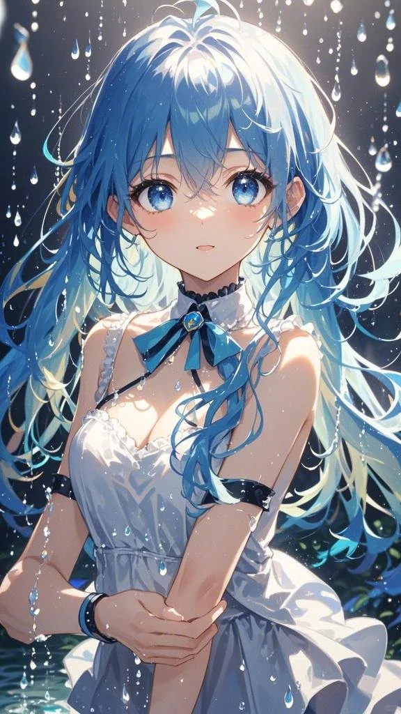 唯美动漫女孩素材