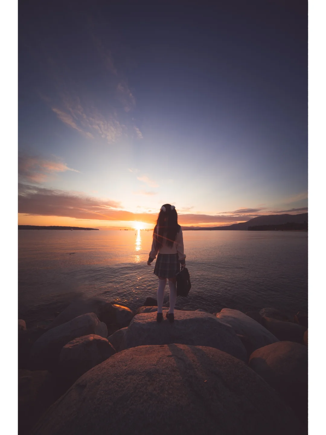 醒不来的梦｜jk制服写真｜English Bay