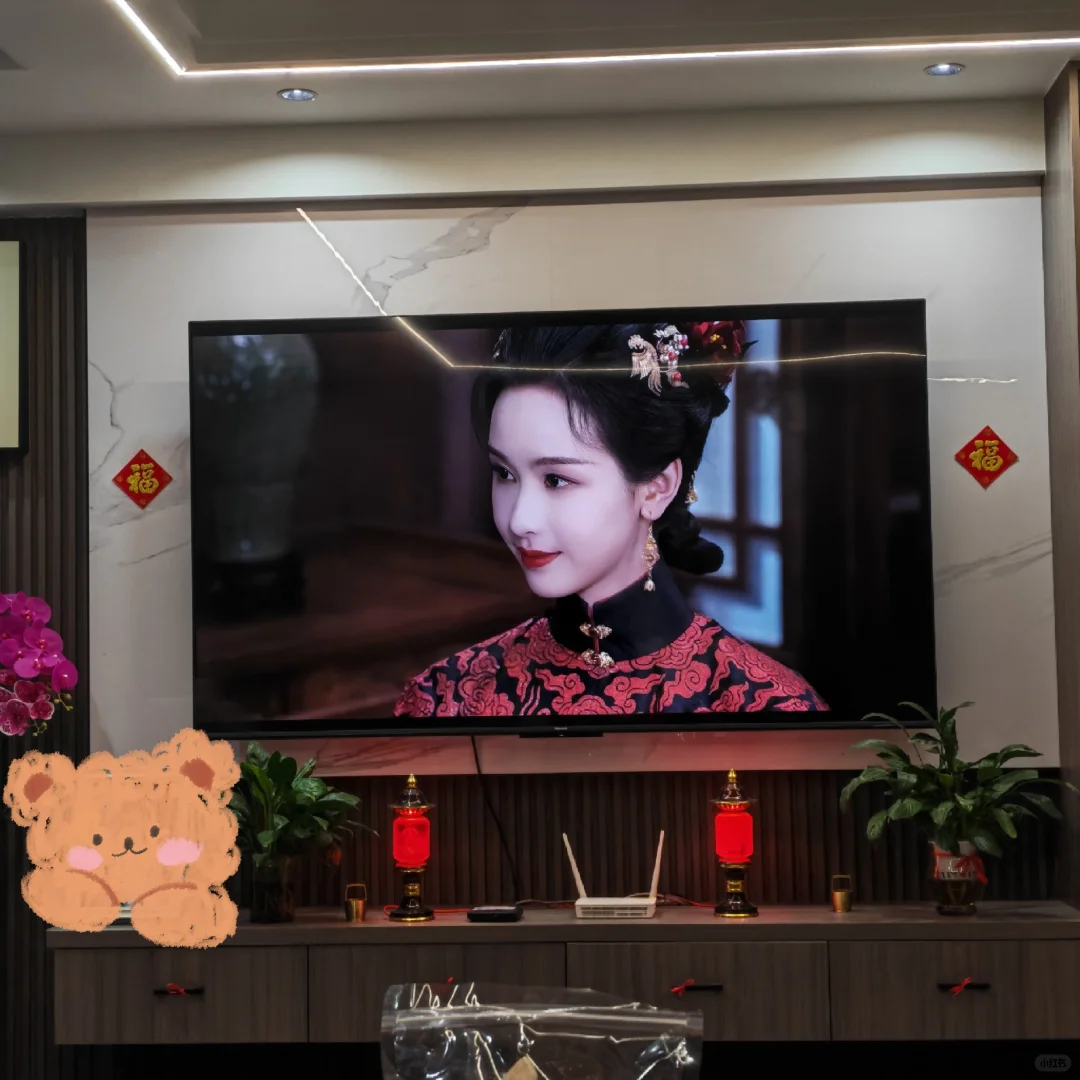 陪妈妈追剧，嘟嘟真的好美