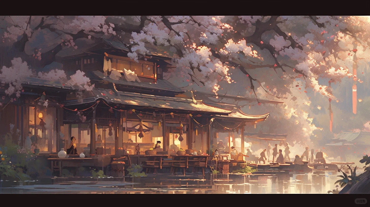 古风壁纸｜杏花烟雨江南（横版）