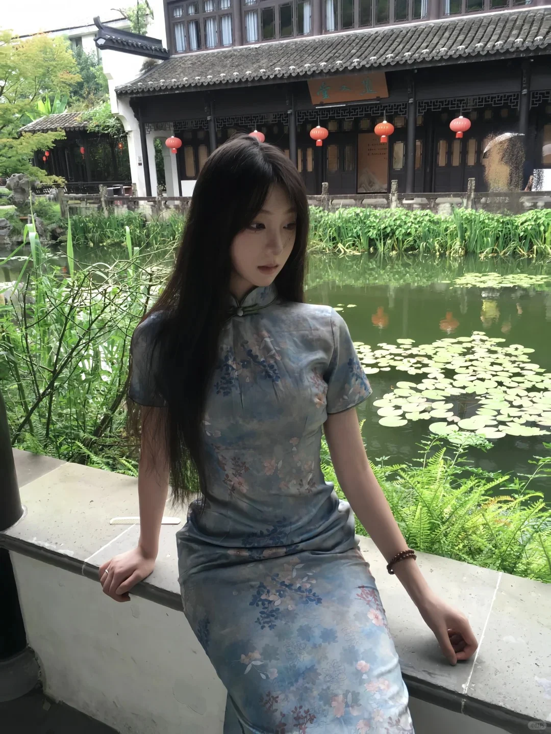 旗袍真的好温柔！🌸