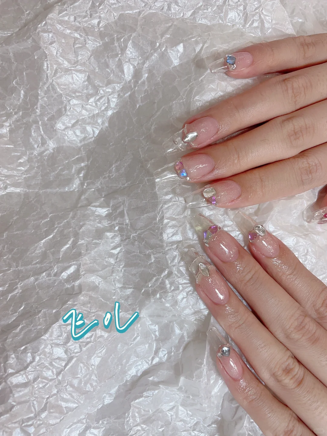冰透美甲系列